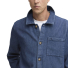 Barbour Aickmen Textured Denim Overshirt Indigo