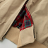 Baracuta G9 Original Harrington Jacket Tan - Detail