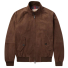 Baracuta G9 Suede Jacket Chocolate