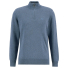 Barbour Cotton Half Zip Knitted Jumper Dusk Blue