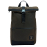 Barbour Field Wax Fold Over Top Backpack Olive/Black
