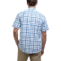 Barbour Glover S/S Linen Blend Regular Fit Shirt Navy - backside 