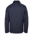 Barbour Heritage Liddesdale Quilted Jacket Navy- backside