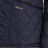 Barbour Heritage Liddesdale Quilted Jacket Navy - Pocket with logo