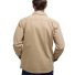 Barbour Lingfield Canvas Overshirt Dark Stone