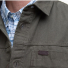 Barbour Lingfield Canvas Overshirt Fern