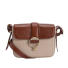 Barbour Mini Rosa Leather Crossbody Bag Pebbled Pink/Brown