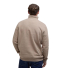 Barbour Nelson Half Zip Sweater Stone Marl -  backside