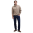 Barbour Nelson Half Zip Sweater Stone Marl - How to wear