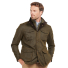 Barbour Ogston Wax Jacket Olive - Wearing