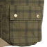 Barbour Transport Carry All Tote Bag Dusky Green Tartan - Pockets