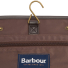 Barbour Wax Hanging Washbag Olive/Beacon - Hook