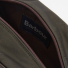 Barbour Wax Washbag Olive/Beacon - Inside