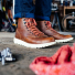 Danner Logger 917 GTX Monk's Robe atworkplace