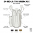 Filson 24-Hour Tin Cloth Briefcase Tan explanation