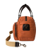 Filson 48-Hour Tin Cloth Duffle Bag Rust side