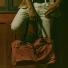 Filson 48-Hour Tin Cloth Duffle Bag Rust wearing in hand