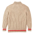 Filson Bristol Shawl Neck Sweater Oatmeal Heather/Flame back