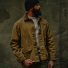 Filson Canvas Outfitter Jacket Kangaroo wearing front