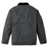 Filson Chore Coat Faded Black back with Corduroy-lined collar for added comfort
