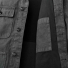 Filson Chore Coat Faded Black, interior stow pocket