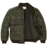Filson Down Bomber Jacket Otter Green Two-way front zipper