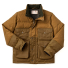 Filson Down Cruiser Jacket Dark Tan front