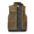 Filson Down Cruiser Vest Dark Tan front open