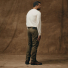 Filson Dry Tin 5 Pocket Pants Marsh Olive wearing back