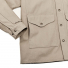 Filson Dry Tin Cloth Cruiser Gray Khaki side-entry-hand-pocket