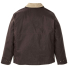 Filson Dry Wax Short Field Jacket Dark Brown back