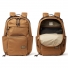 Filson Dryden Backpack 20152980 Whiskey front and open