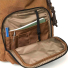 Filson Dryden Backpack 20152980 Whiskey front pocket open