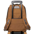 Filson Dryden Backpack Whiskey Whiskey Rear trolley strap fits over rolling luggage handles