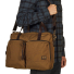 Filson Ballistic Nylon Dryden Briefcase 20049878-Whiskey carrying on schouder