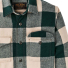 Filson Wool Jac-Shirt Pine/Beige Check Flap-covered-chest-pockets-with-hidden-buttons 
