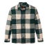 Filson Wool Jac-Shirt Pine/Beige Check front