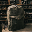Filson Journeyman Backpack 11070307 Otter Green in workplace