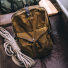 Filson Journeyman Backpack 20231638 Tan in canoe 