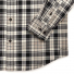 Filson Lightweight Alaskan Guide Shirt Cream/Black/Gray/Plaid sleeve detail