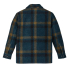 Filson Lined Mackinaw Wool Jac-Shirt Teal/Ochre Plaid back