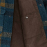 Filson Lined Mackinaw Wool Jac-Shirt Teal/Ochre Plaid Lined with Alaskan Guide flannel in the torso