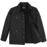 Filson Lined Tin Cloth Cruiser Jacket Black front-open