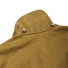 Filson Lined Tin Cloth Cruiser Jacket Dark Tan is compatible with optional Filson button-on hoods, sold separately