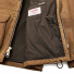 Filson Lined Tin Cloth Field Jacket Dark Tan inside cotton lining