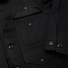 Filson Mackinaw Wool Cruiser Dark Navy detail front pocket