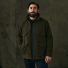 Filson Mackinaw Wool Cruiser Jacket Forest Green man with beard