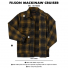 Filson Mackinaw Cruiser Jacket Gold Ochre Omber features