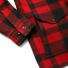 Filson Mackinaw Cruiser Jacket Red Black sleeve