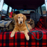 Filson MacKinaw Blanket 11080110 Red/Black with dog